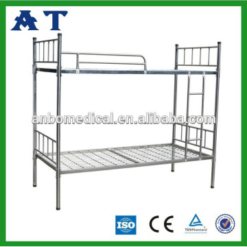 High quality steel bunk bed stainless steel kids high sleeper beds